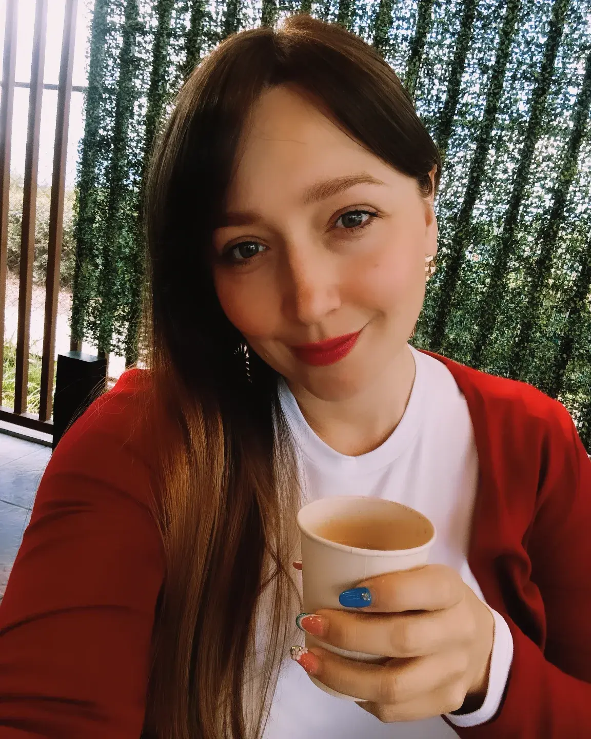 Yakelin Bustamante en sesión profesional